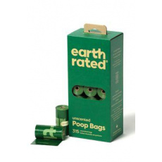 Vrecká na psie exkrementy ER bez vône 21 rolí