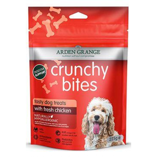 Arden Grange Crunchy Bites s čerstvým kuracím mäsom 225g Arden Grange Crunchy Bites s čerstvým kuracím mäsom 225g