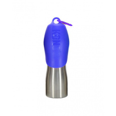 Fľaša na vodu nerezová pre psa, modrá KONG H2O (740ml/25oz) Stainless Steel Bottle Blue