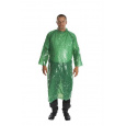 Plášť jednorazový ochranný zelený KRUTEX 130cm 25ks