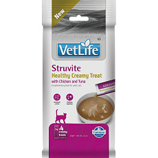Pamlsok Farmina Creamy Vet Life Cat Strutive with Chicken & Tuna 60 g