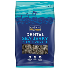 FISH4DOGS Dental Sea Jerky Fish Tiddlers - pamlsek pro psa - 575g