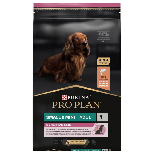 Purina PRO PLAN Small & Mini Adult Sensitive skin 7 kg Dospělý jedinec Losos