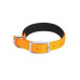 Obojok pes SOFT NYLON oranžový 25mm/65cm Zolux