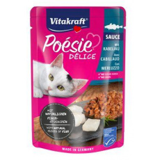 Vitakraft Cat Poésie Délice Sauce kapsička treska 85g Vitakraft Cat Poésie Délice Sauce kapsička treska 85g