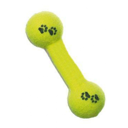 Hračka pes Tenisová činka 20cm žltá KAR Hračka pes Tenisová činka 20cm žltá KAR