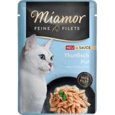 MIAMOR Fine Filets Tuna in sauce - mokré krmivo pro kočky - 100g