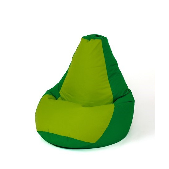 Sako taška pouffe Pear green-light green XXL 140 x 100 cm