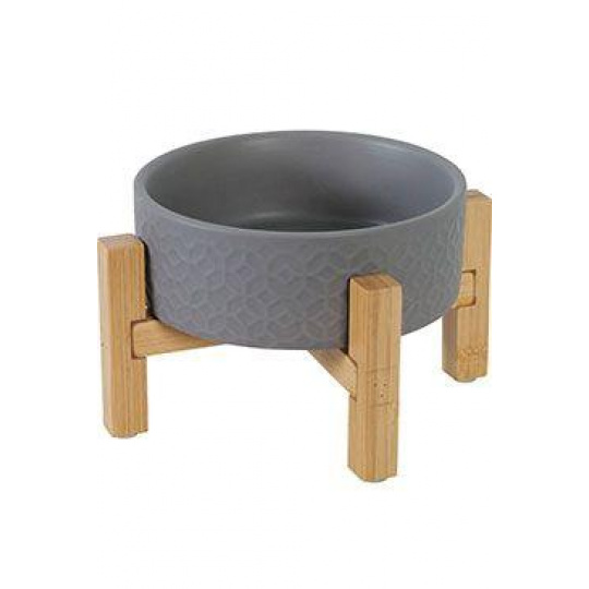 Miska keramická KERAMO SOLO 300ml sivá Zolux Miska keramická KERAMO SOLO 300ml sivá Zolux