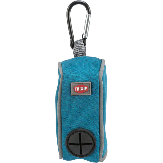 Neoprénový zásobník na sáčky na trus, s karabínou