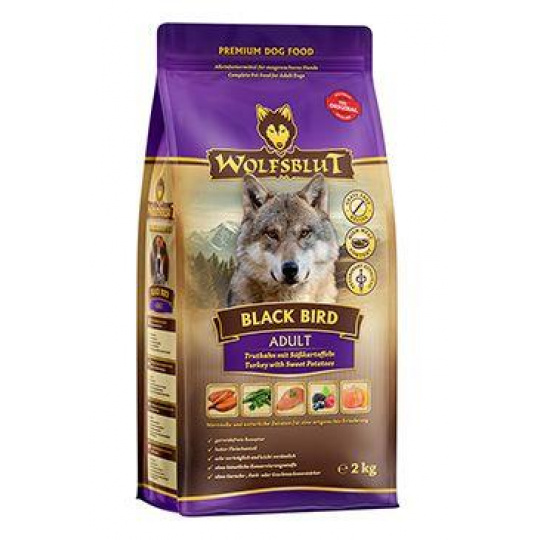 Wolfsblut Dog Adult Black Bird 2kg Wolfsblut Dog Adult Black Bird 2kg