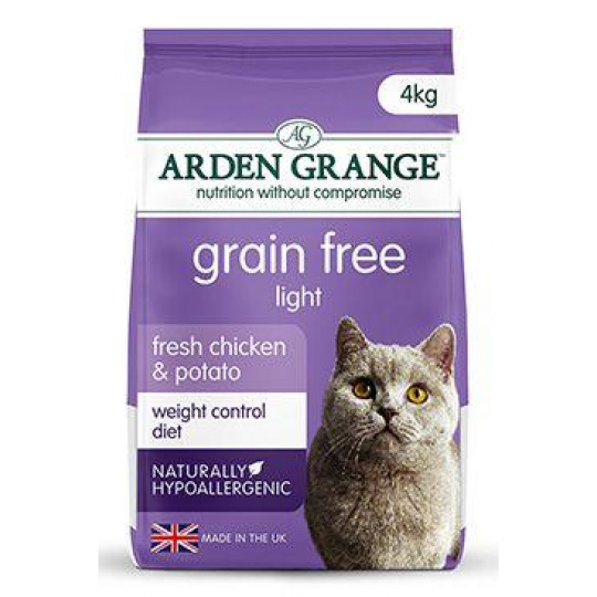 Arden Grange GF Cat Adult Light fresh Chick&Potato 4kg Arden Grange GF Cat Adult Light fresh Chick&Potato 4kg