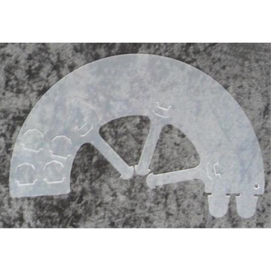 Golier ochranný Clic číry 12,5 cm Golier ochranný Clic číry 12,5 cm