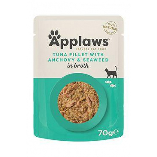 Applaws Cat kapsička Adult Broth tuniak s ančovičkami 70g Applaws Cat kapsička Adult Broth tuniak s ančovičkami 70g