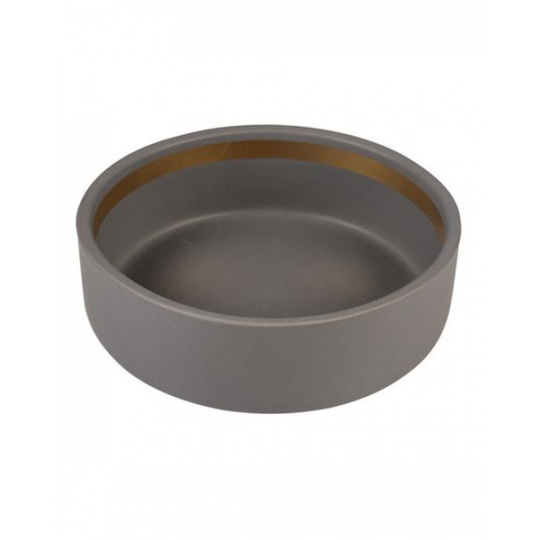 Miska DUVO+ glazovaná keramická, kamenná sivá 350ml - 12,7x12,7x4,5cm Miska DUVO+ glazovaná keramická, kamenná sivá 350ml - 12,7x12,7x4,5cm