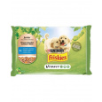 Nestlé Friskies dog Junior s kuracím a mrkvou v šťave kapsička 4x85 g