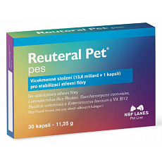 Reuteral Pet pes viackmeňové probiotiká 30 cps.