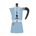 Kávovar Bialetti Primavera Rainbow 3tz 150 ml Modrá