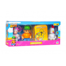 STUMBLE GUYS - MINI FIGURKI- ZESTAW 4 FIGUREK VER.B