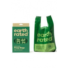 Vrecká na psie exkrementy ER s úchytmi bez vône 120ks box Vrecká na psie exkrementy ER s úchytmi bez vône 120ks box