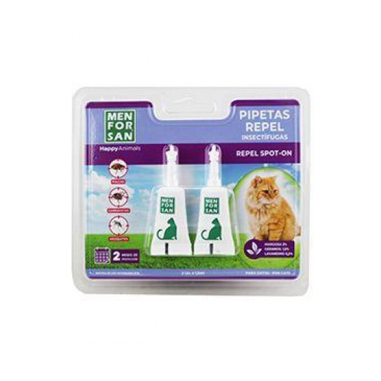 Menforsan Spot on pipety pre mačky repelentné 2x1,5ml
