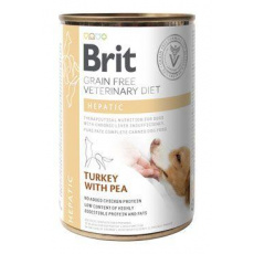 Brit VD Dog GF konz Hepatic 400g Brit VD Dog GF konz Hepatic 400g