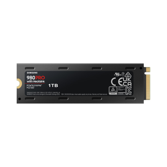 Samsung 980 PRO 1 TB M.2 PCI Express 4.0 NVMe V-NAND MLC