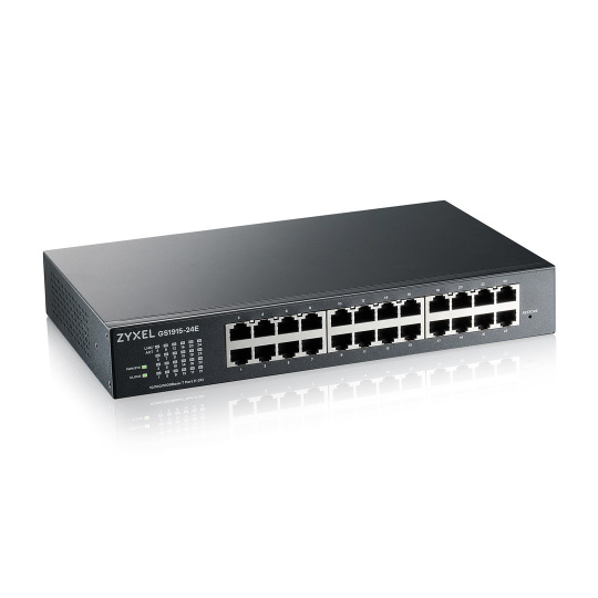 Zyxel GS1915-24E Řízený L2 Gigabit Ethernet (10/100/1000) 1U Černá