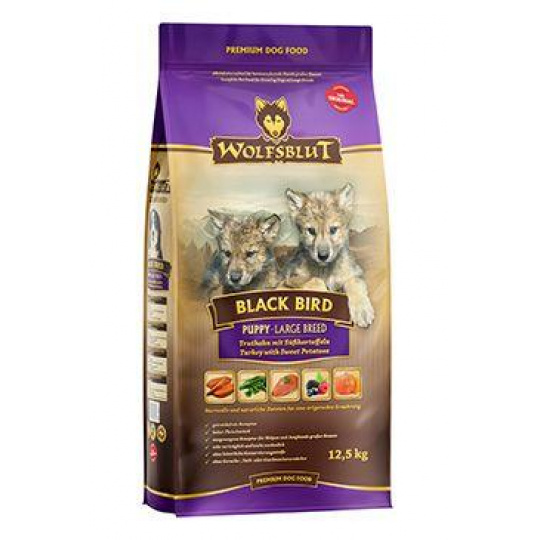 Wolfsblut Dog Large Breed Puppy Black Bird 12,5kg Wolfsblut Dog Large Breed Puppy Black Bird 12,5kg