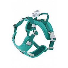 Postroj Hurtta Weekend Warrior II pávia zeleň 45-60