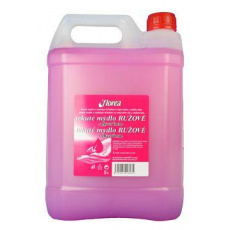 Mydlo tekuté Florea ružové 5l Mydlo tekuté Florea ružové 5l