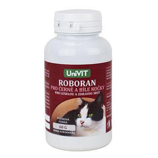 Roboran H pre mačky Čierne a Biele 60g Roboran H pre mačky Čierne a Biele 60g
