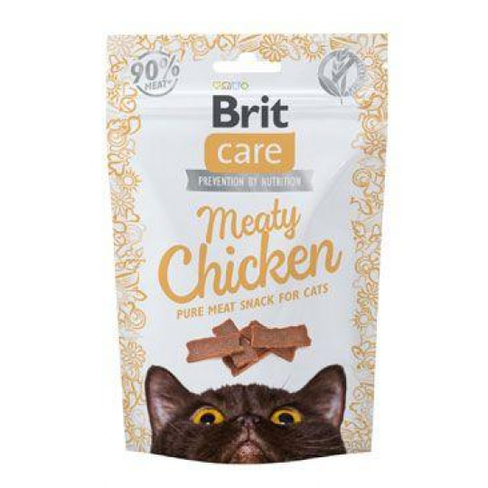 Brit Care Cat Snack Meaty Chicken 50g Brit Care Cat Snack Meaty Chicken 50g