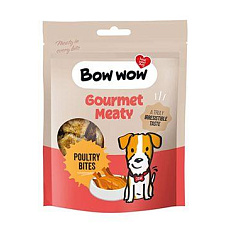 Bow wow poch. Hydinové mäsíčka 60g