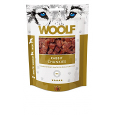 WOOLF Rabbit Chunkies - pamlsek pro psy a kočky - 100 g