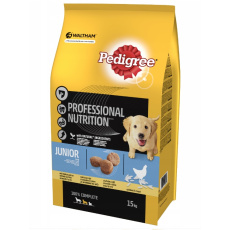 PEDIGREE Junior Medium Breeds, Chicken and Rice - suché krmivo pro psy - 15kg