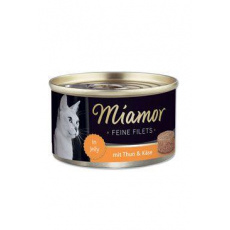 Miamor Cat Filet konzerva tuniak+sýr v želé 100g Miamor Cat Filet konzerva tuniak+sýr v želé 100g