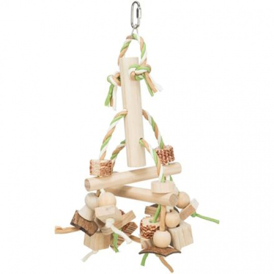 Natural Living - farebná drevená závesná hračka 31 cm Natural Living - farebná drevená závesná hračka 31 cm