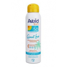 Astrid Sun sprej na opaľovanie Coconut Love OF50 150ml Astrid Sun sprej na opaľovanie Coconut Love OF50 150ml