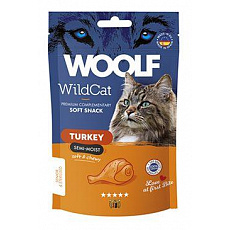 WOOLF WildCat Semi-Moist Snack Turkey 50g