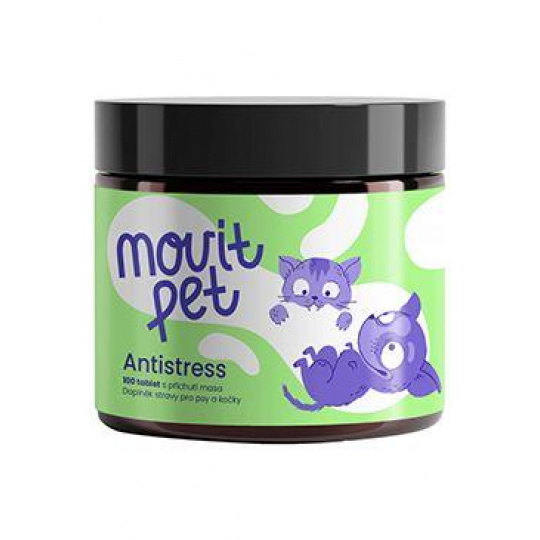 MOVit PET Antistress, s príchuťou mäsa 100tbl