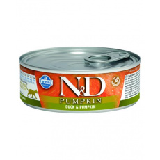 Farmina N&D cat PUMPKIN & duck konzerva 70 g Farmina N&D cat PUMPKIN & duck konzerva 70 g