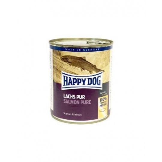 Happy Dog PREMIUM - Fleisch Pur - lososie mäso konzerva 800 g Happy Dog PREMIUM - Fleisch Pur - lososie mäso konzerva 800 g