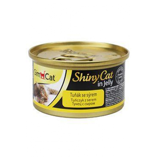 Gimcat ShinyCat konz. tuniak+sýr 70g