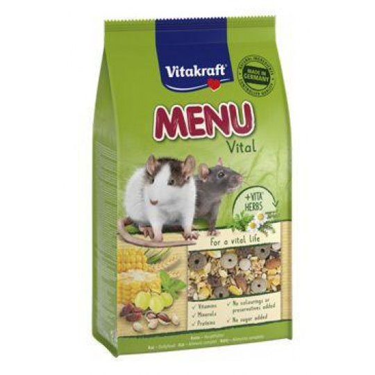 Vitakraft Rodent Rat Menu Vital 1kg Vitakraft Rodent Rat Menu Vital 1kg