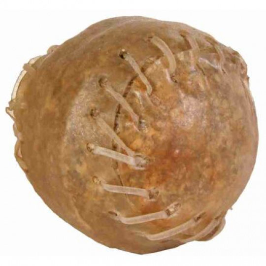 Guľa z byvolej kože - plnená veľká 170g/8cm Guľa z byvolej kože - plnená veľká 170g/8cm