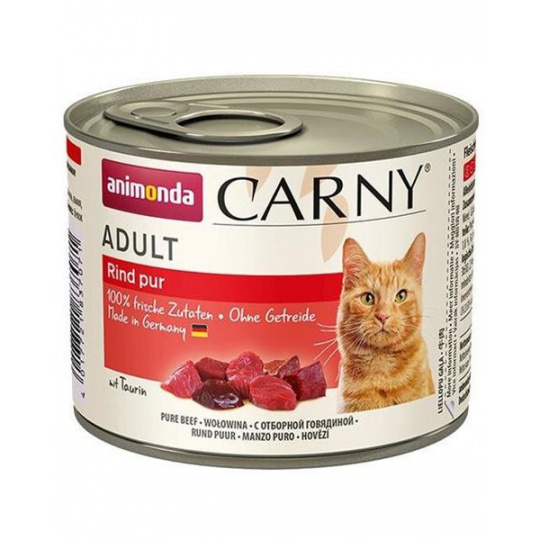 Animonda CARNY® cat Adult hovädzie bal. 6 x 200 g konzerva Animonda CARNY® cat Adult hovädzie bal. 6 x 200 g konzerva