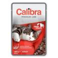 Calibra Cat kapsička Premium Adult Chicken & Beef 100g