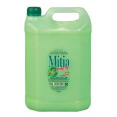 Mitia tekuté mydlo Family Green Apple 5l Mitia tekuté mydlo Family Green Apple 5l