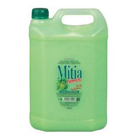 Mitia tekuté mydlo Family Green Apple 5l Mitia tekuté mydlo Family Green Apple 5l